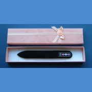 BOHEMIA dárková sada skleněných pilníků Swarovski vzor 8 Dárkové sady Swarovski